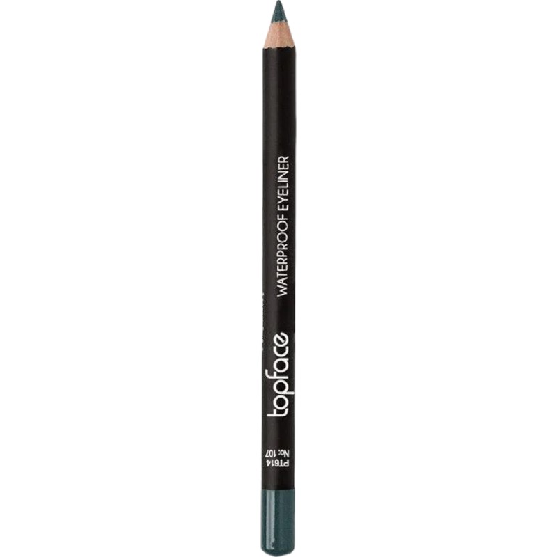 Карандаш для глаз TopFace Waterproof Eyeliner водостойкий PT614 тон 107, 1.14 г - фото 1