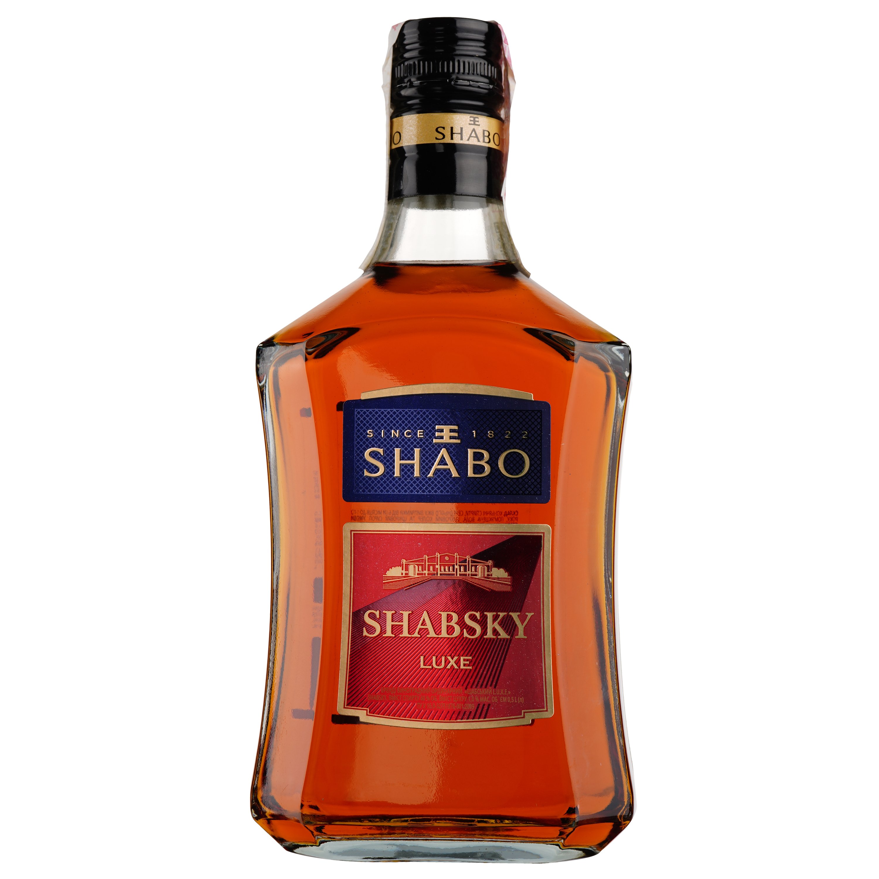 Бренді Shabo Shabsky Luxe, 40%, 0,5 л (674748) - фото 1