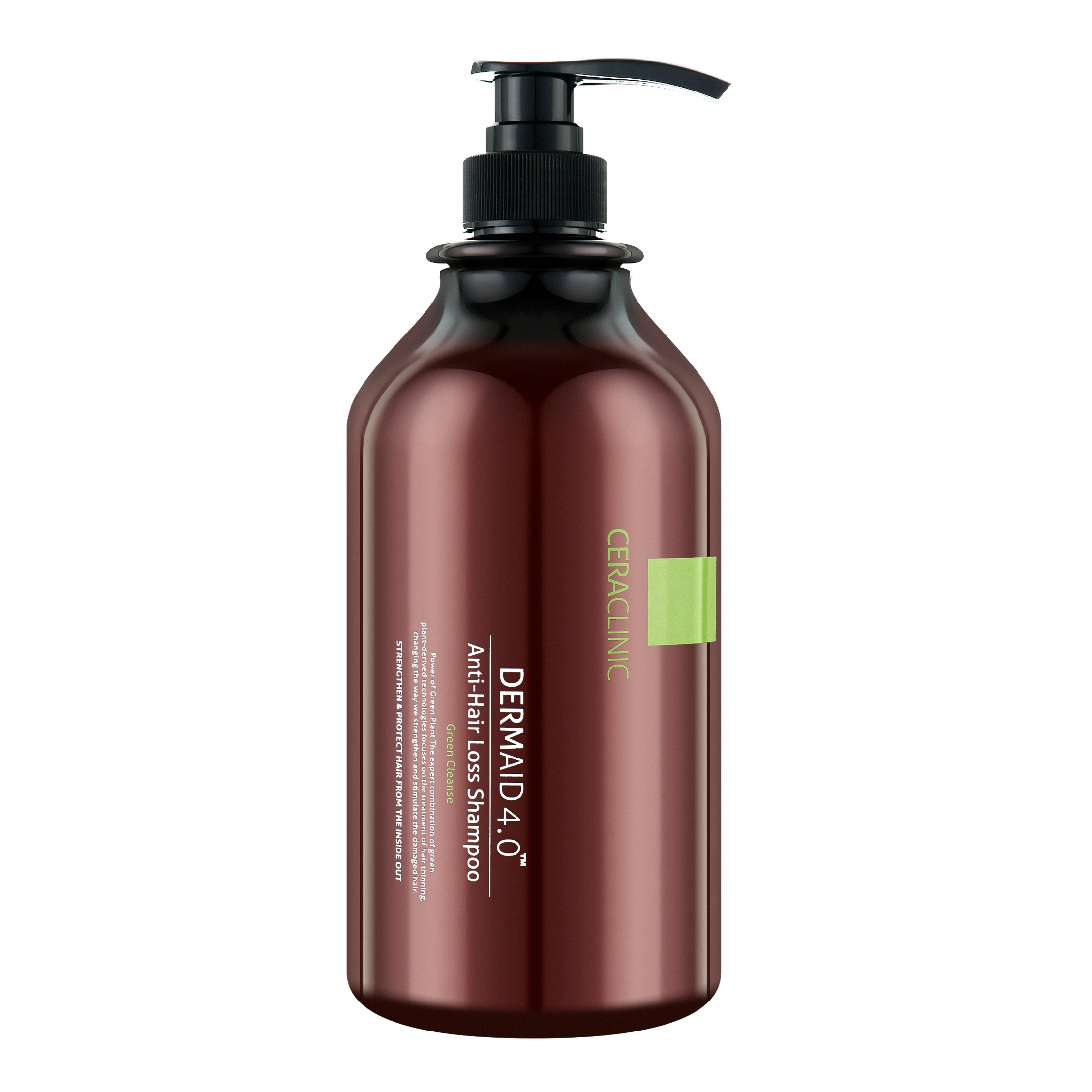 Шампунь для волос Ceraclinic против выпадения Dermaid 4.0 Anti-Hair Loss Shampoo Green Cleanse, 1000 мл (007502) - фото 1