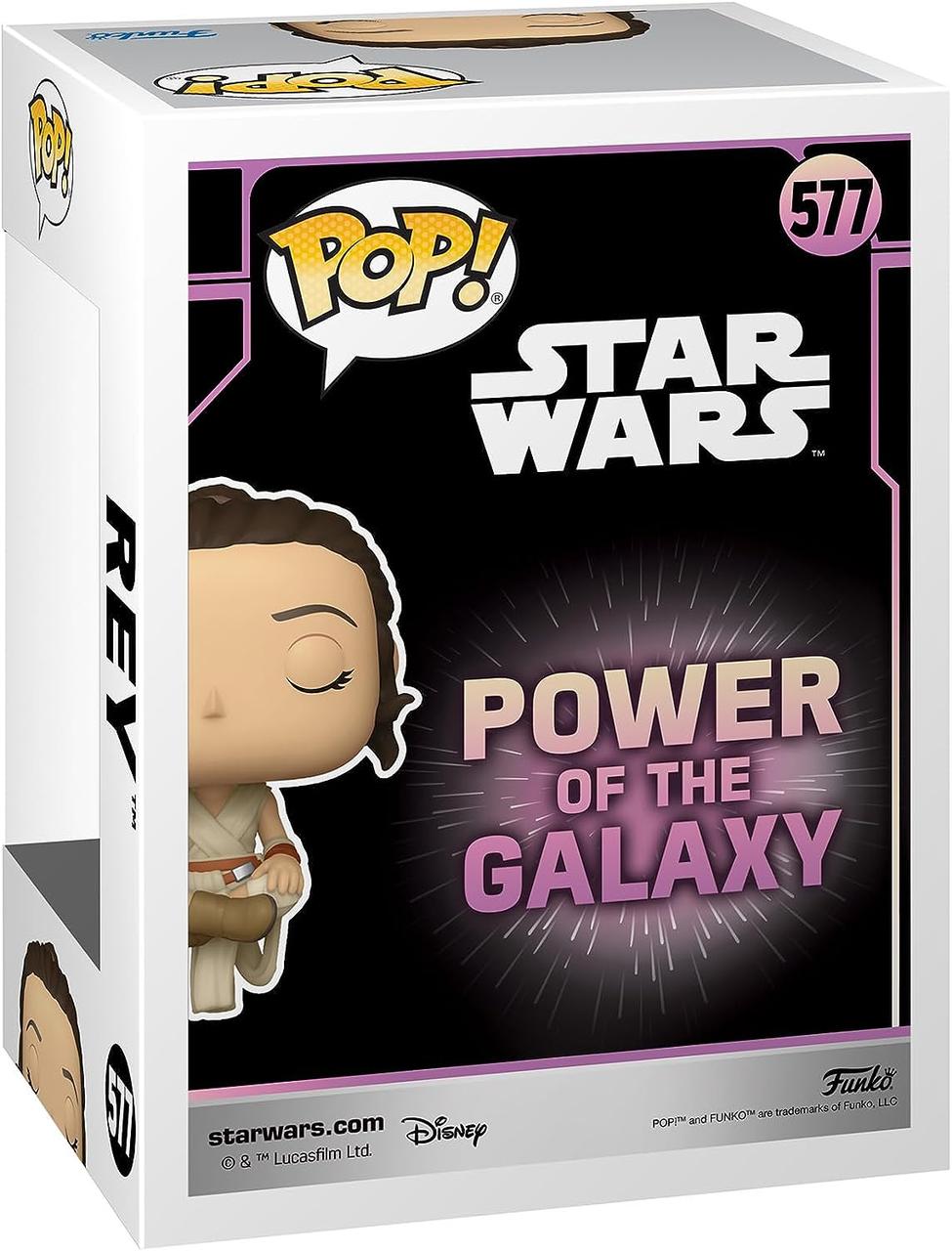 Фигурка Funko Pop Фанко Поп Рей Звездные войны Star Wars Rey Exclusive 10 см SW R 577 - фото 3