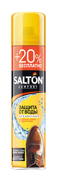Спрей-захист від води Salton для шкіри і тканини, 300 мл, прозорий - фото 1