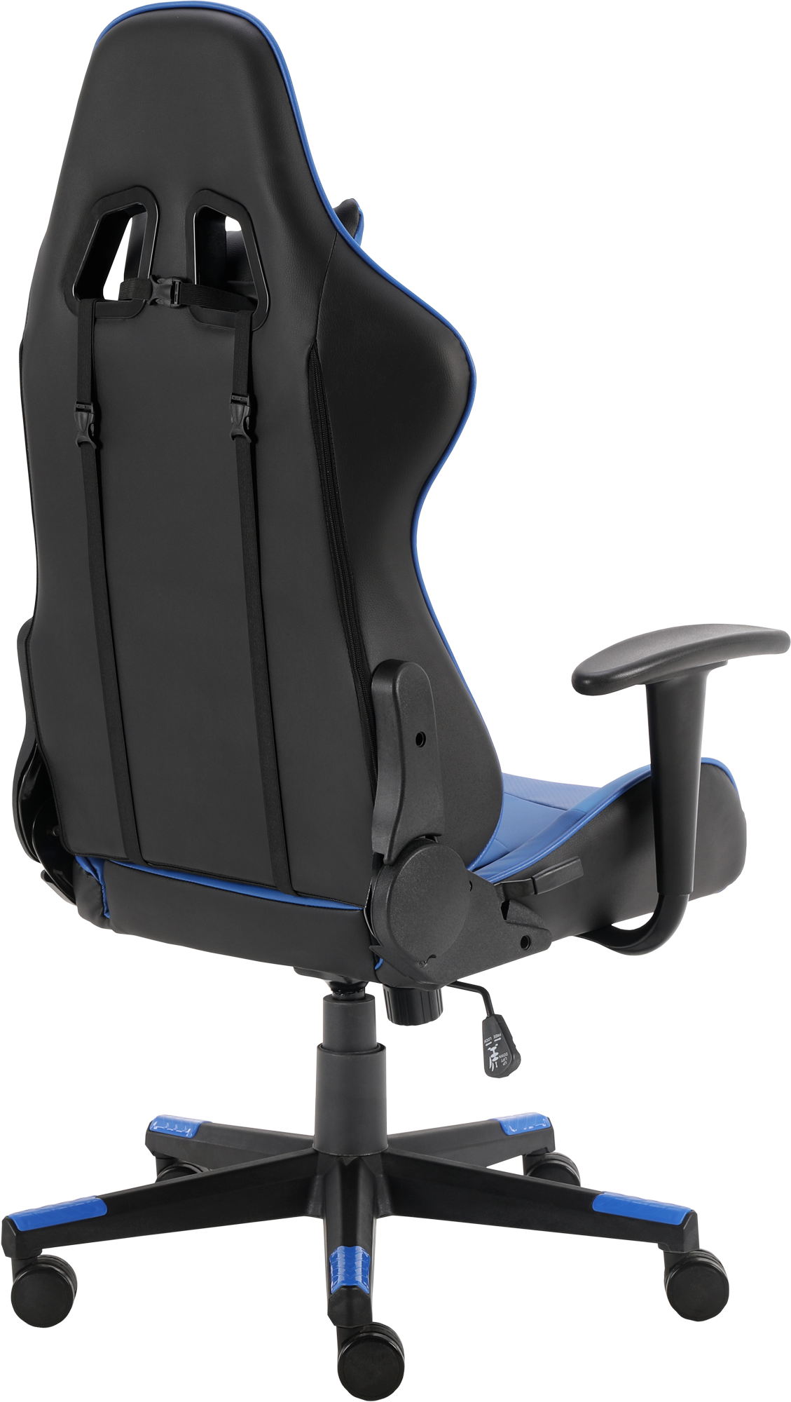 Геймерское кресло GT Racer черное с синим (X-2317 Black/Dark Blue) - фото 9