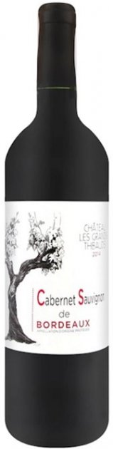 Вино Chateau Les Grands Thibauds Cabernet Bordeaux, червоне, сухе, 13,5%, 0,75 л (795856) - фото 1