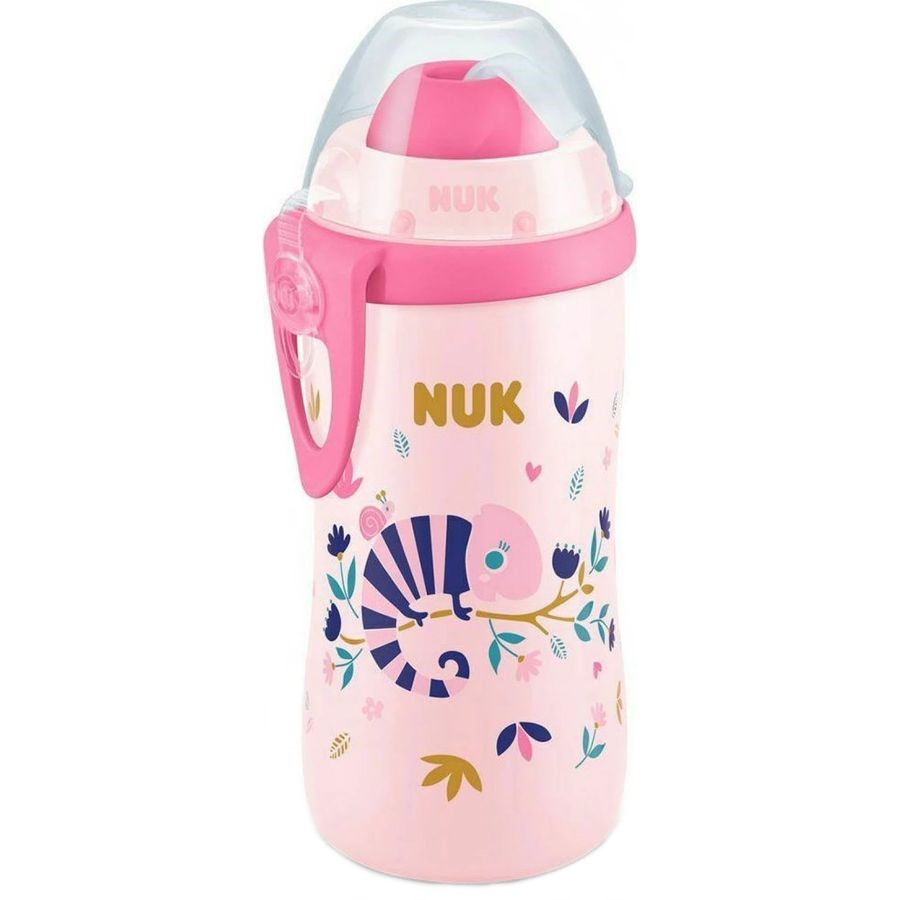 Поильник Nuk Evolution Flexi Cup, с рисунком, меняющим цвет, 300 мл (3952426) - фото 1