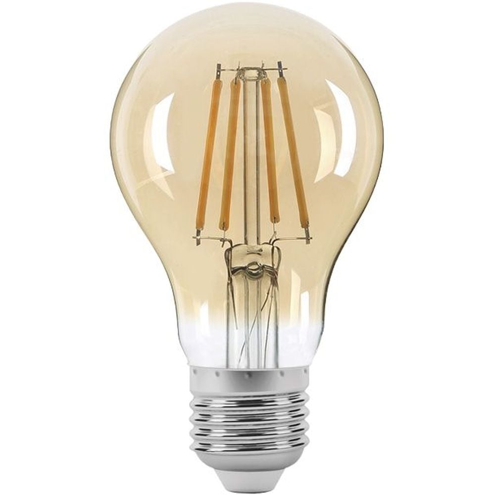 LED лампа Titanum Filament A60 7W E27 2200K бронза (TLFA6007272A) - фото 2