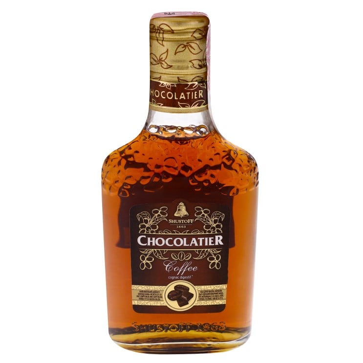 Напиток алкогольный Chocolatier Шоколад и кофе, 30%, 0,25 л (861785) - фото 1