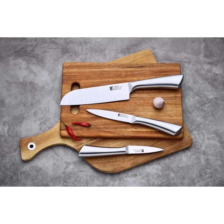 Нож для чистки овощей Bergner Reliant 8.75 см (BG-39813-MM) - фото 4