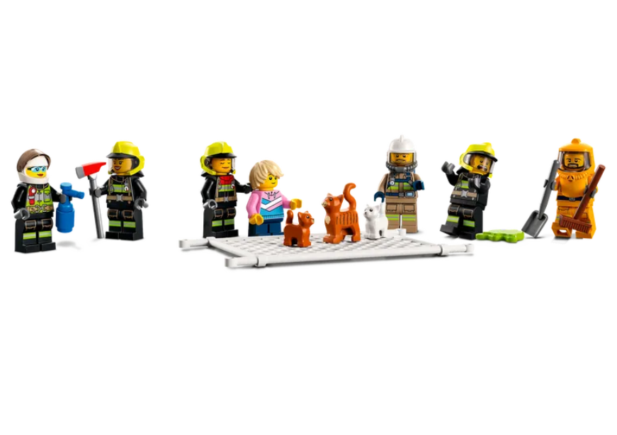 Конструктор LEGO City Пожарная команда, 766 деталей (60321) - фото 12
