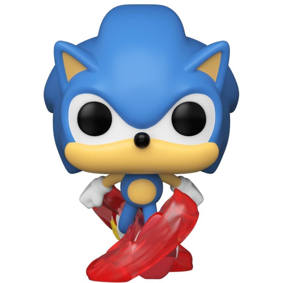 Фигурка Funko Pop Ежик Соник Классический Classic Sonic 10 см CS 632 - фото 1