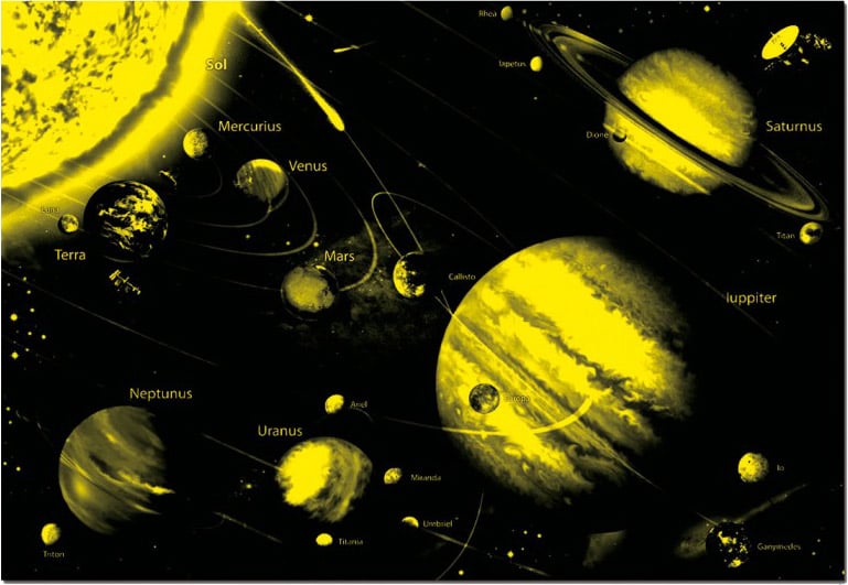Пазл Educa неоновые Солнечная система, 1000 элементов (14461) - фото 3