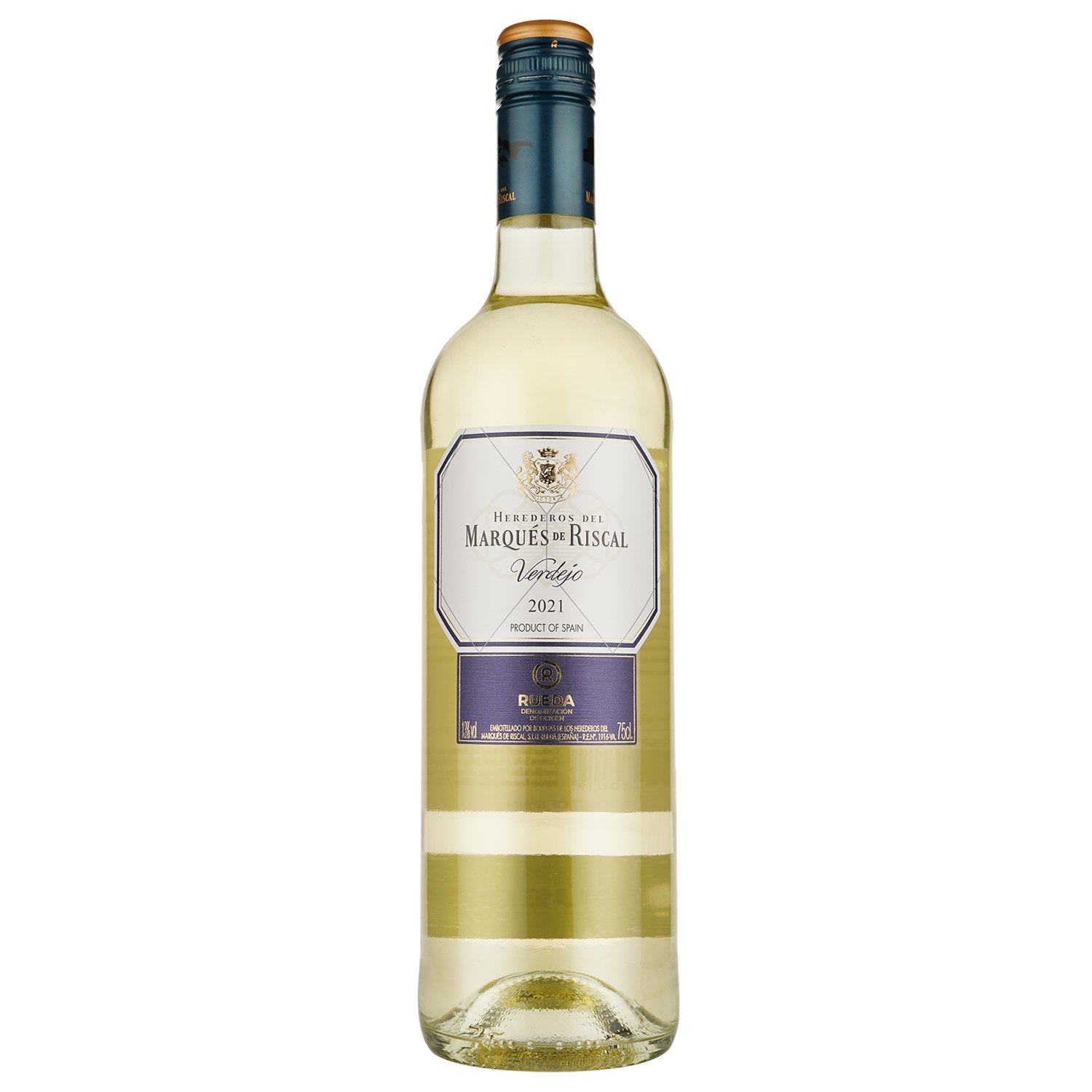 Вино Marques de Riscal Rueda, біле, сухе, 13,5%, 0,75 л (7701) - фото 1