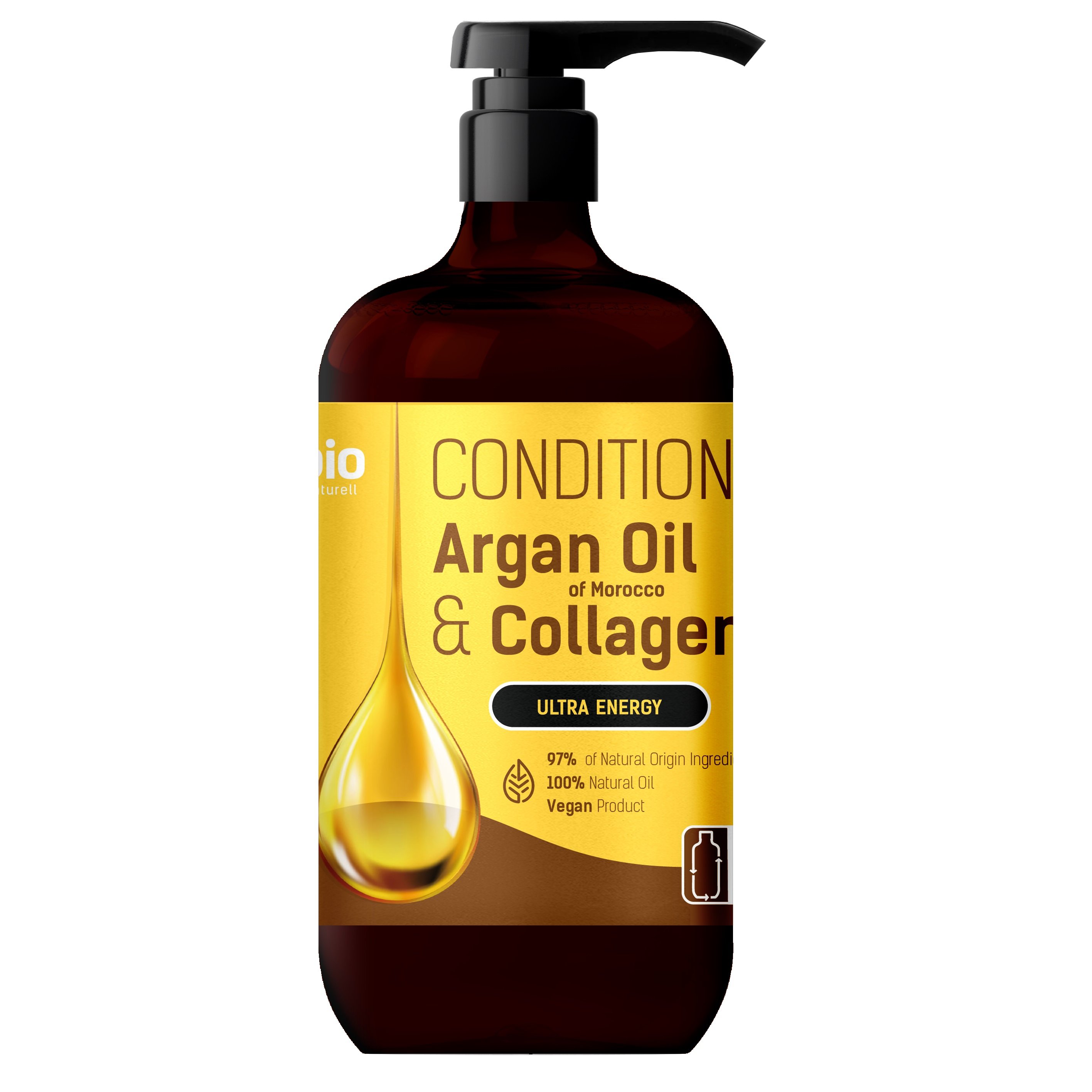 Кондиціонер для волосся Bio Naturell Bion Argan Oil Morocco&Collagen Conditioner, 946 мл - фото 1