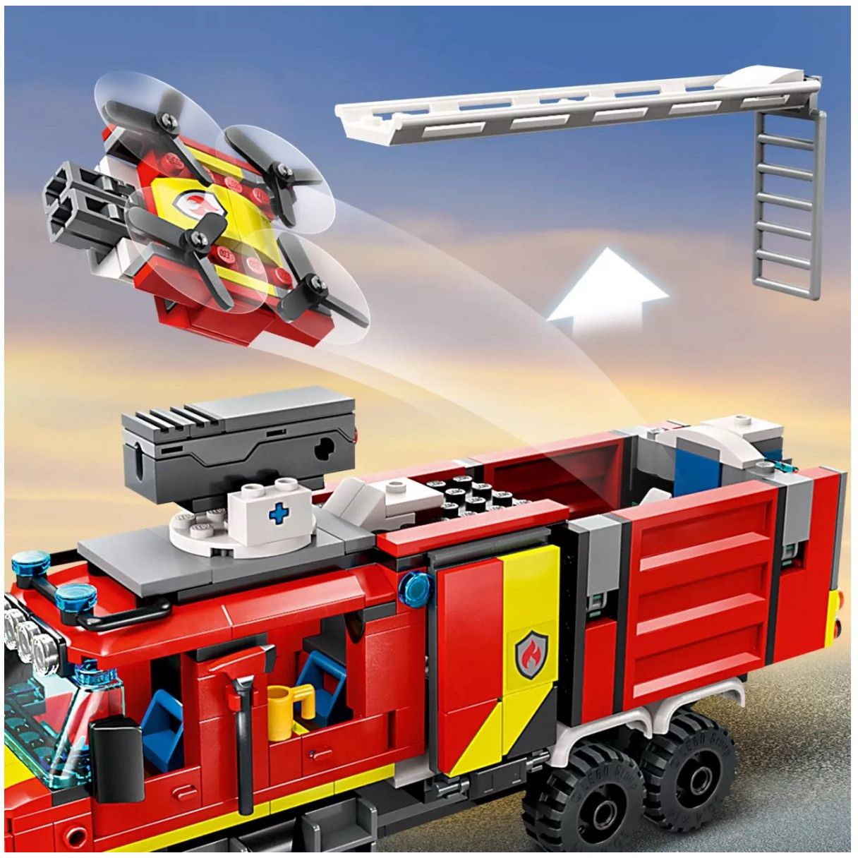 Конструктор LEGO City Пожежна машина, 502 деталей (60374) - фото 8