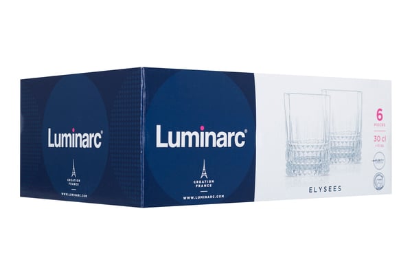 Набір склянок Luminarc Elysees, 6 шт. (6401654) - фото 4