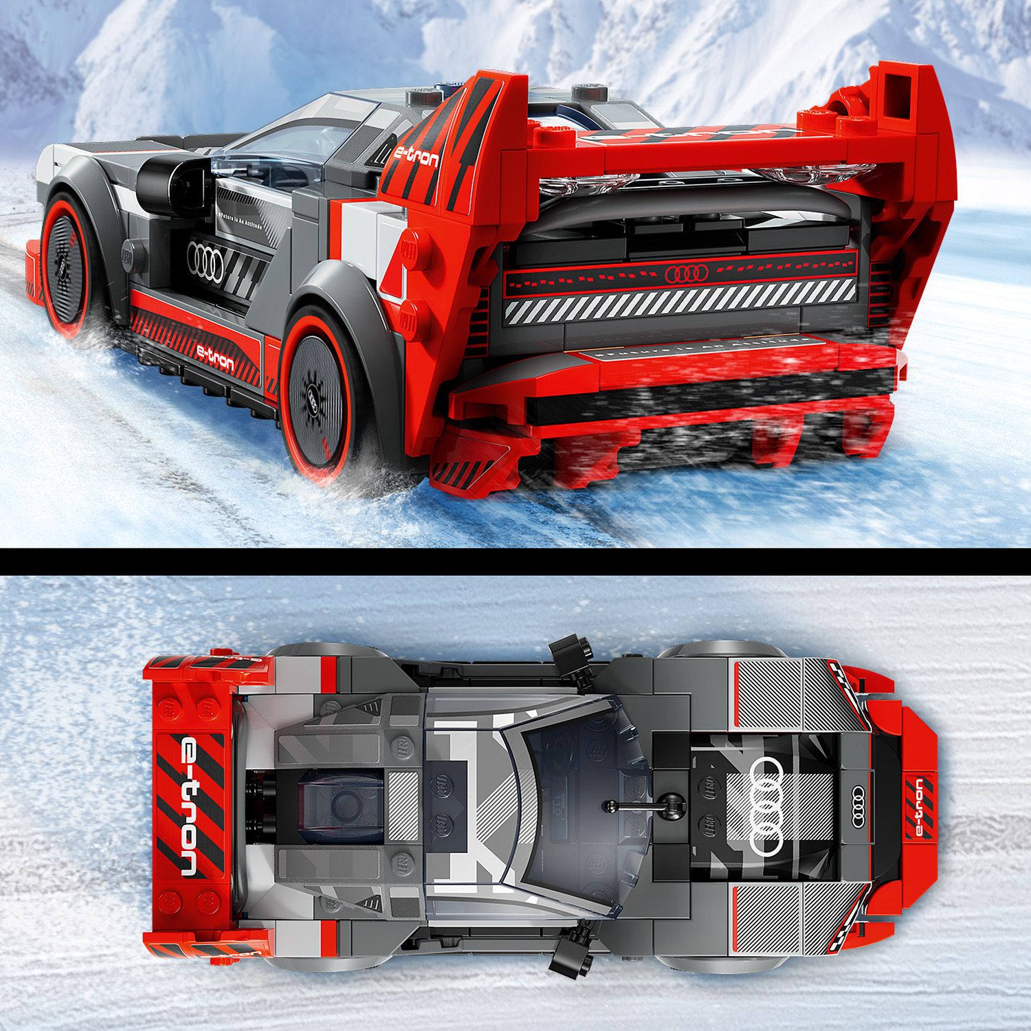 Конструктор LEGO Speed Champions Автомобіль для перегонів Audi S1 e-tron quattro 274 деталі (76921) - фото 8