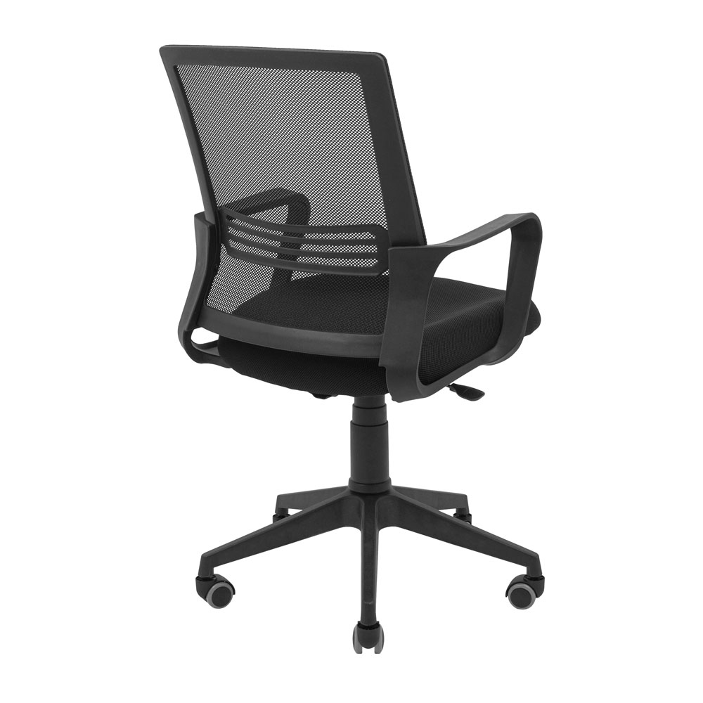 Кресло компьютерное Richman Джина Пластик Пиастра сетка черный + серый (RCM-1033) - фото 3
