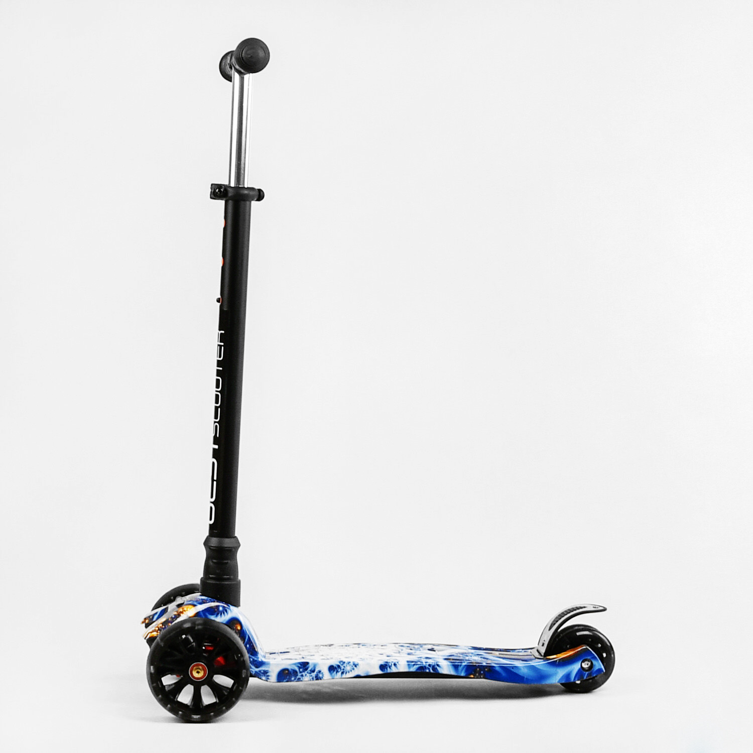 Самокат Maxi Best Scooter 59х15х30 см Різнобарвний 000231528 - фото 3