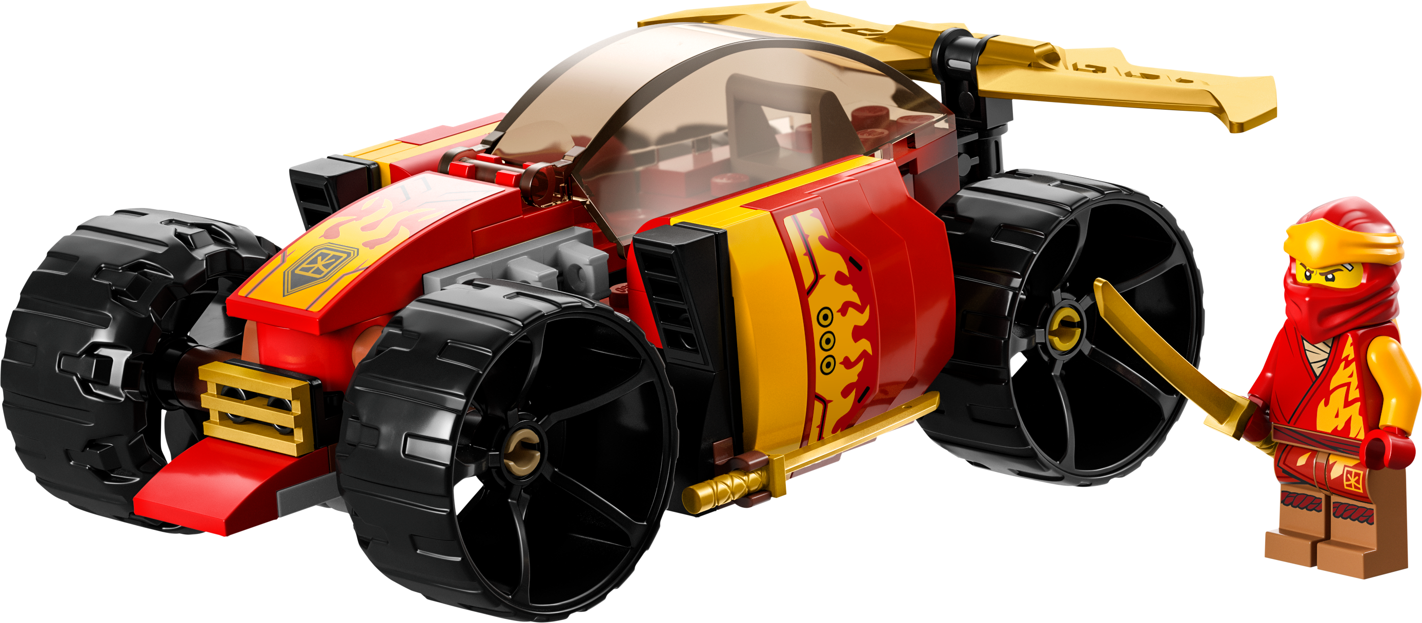 Конструктор LEGO Ninjago Гоночний автомобіль ніндзя Кая EVO, 94 деталі (71780) - фото 2