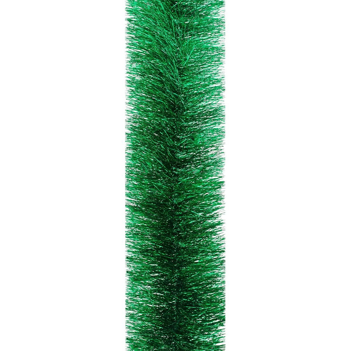 Мишура Novogod'ko 10 см 3 м зеленый металик (980325) - фото 1