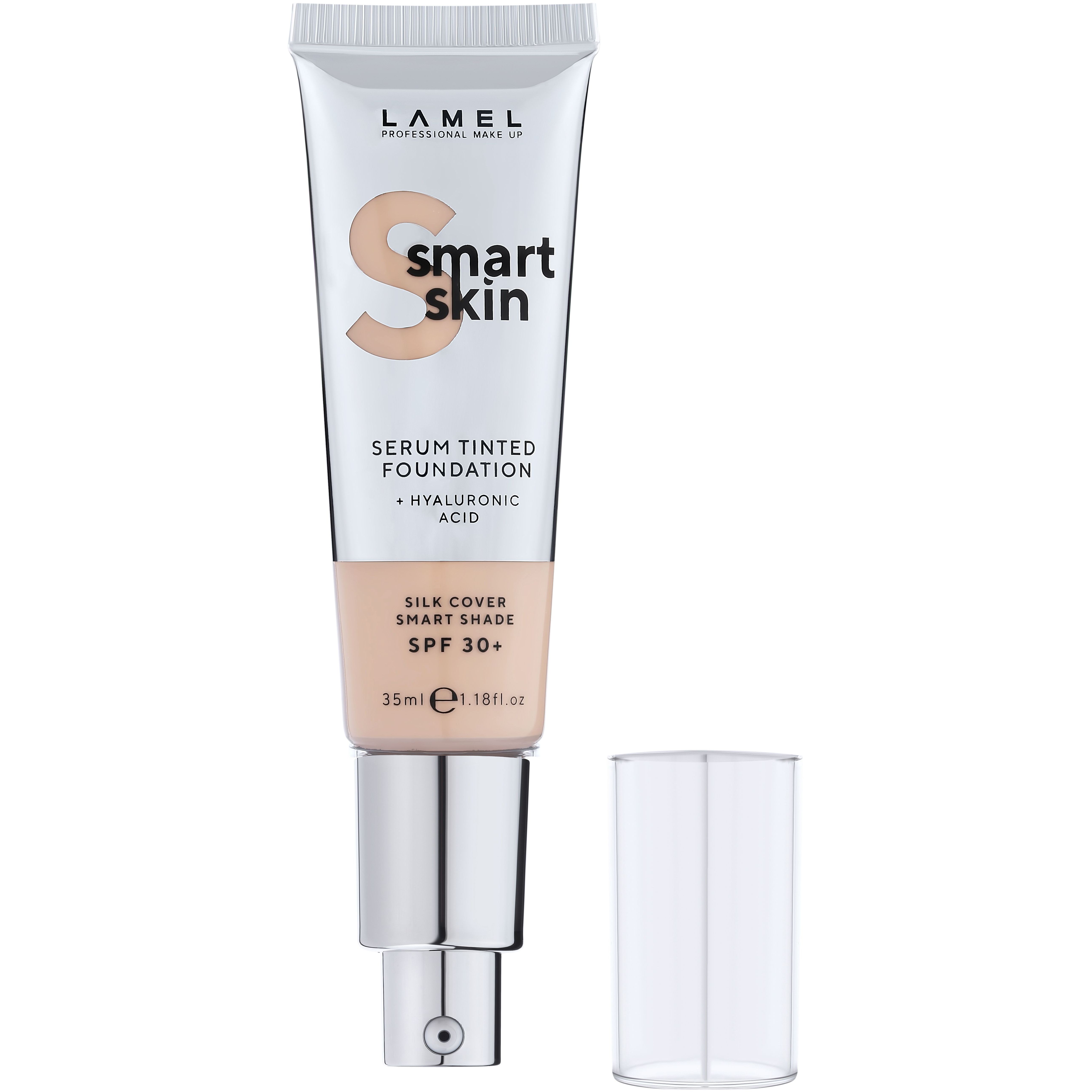 Тональная основа-сыворотка Lamel Smart Skin Serum Tinted Foundation тон 401, 35 мл - фото 3