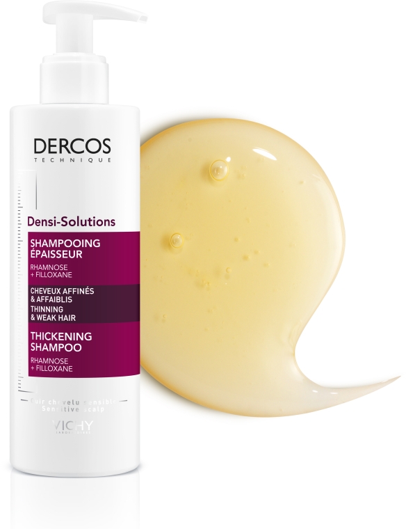 Шампунь Vichy Dercos Densi-Solutions Thickening для восстановления густоты и объема волос 400 мл - фото 4