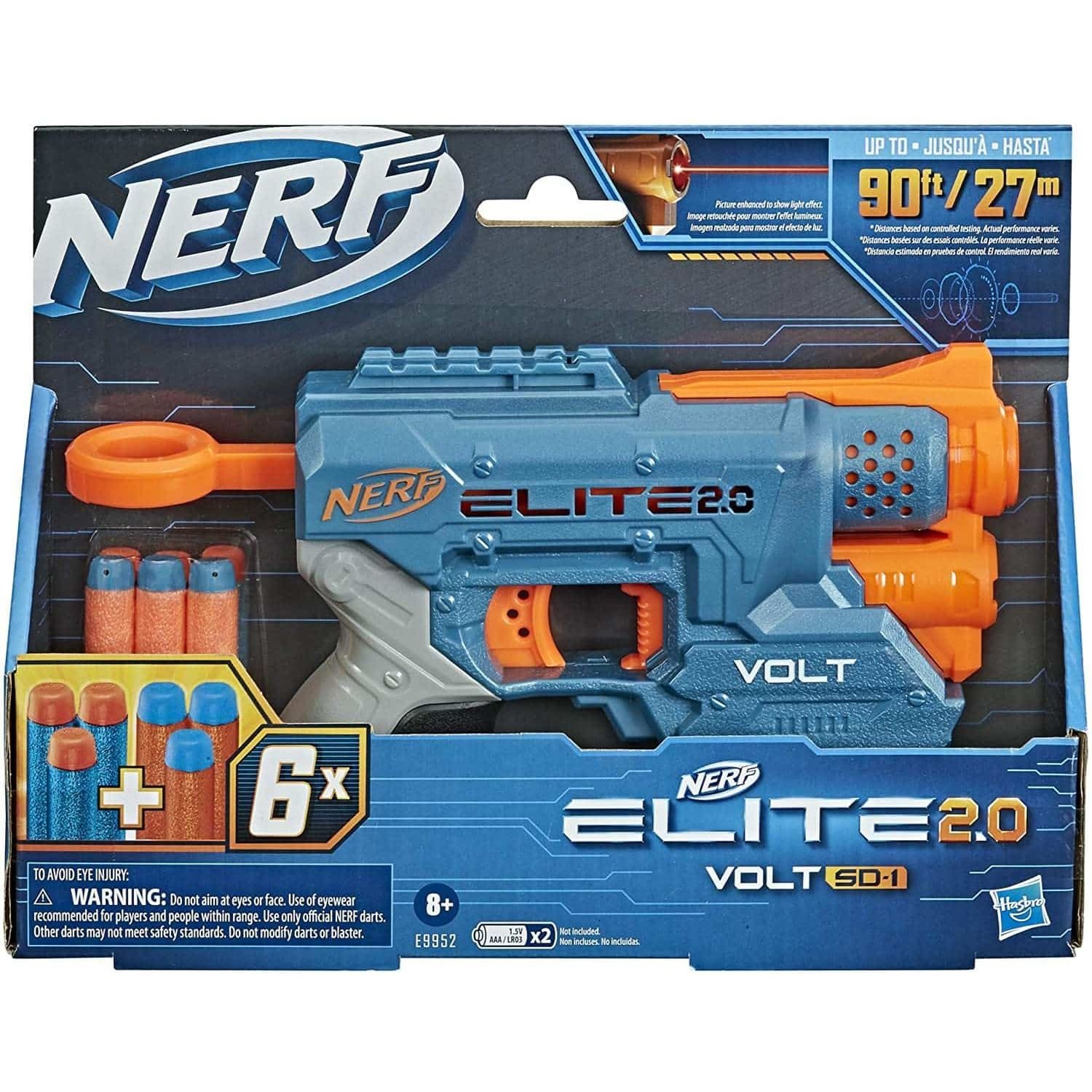 Іграшкова зброя бластер Hasbro Nerf Volt SD-1 Elite 2.0 (E9952) - фото 4