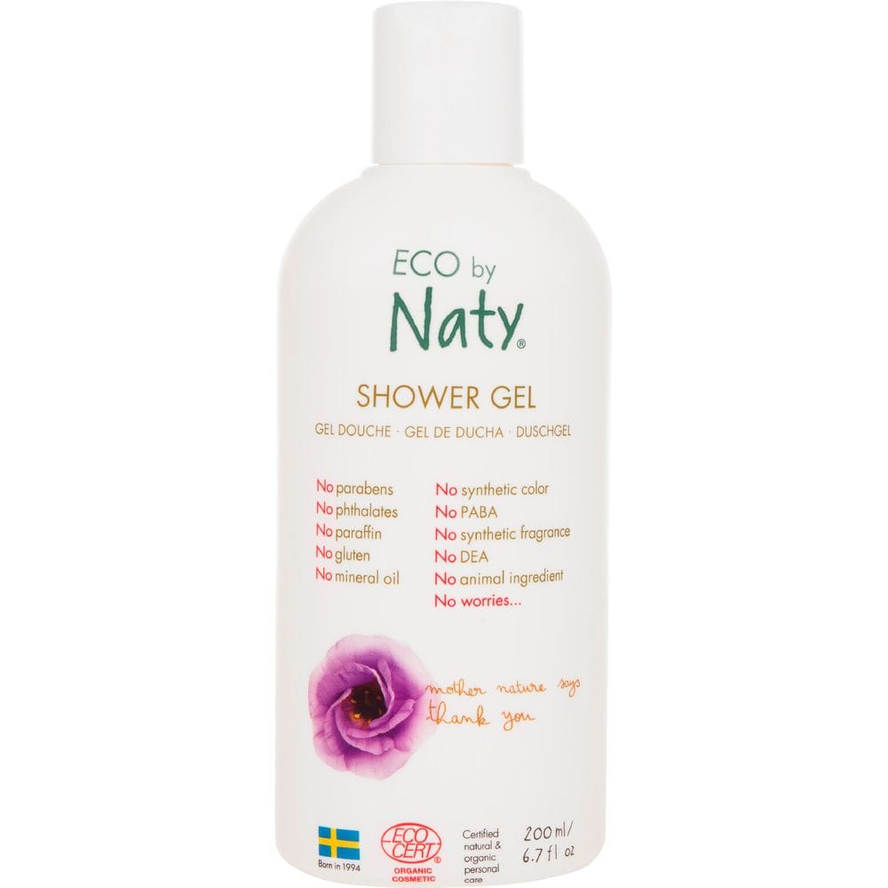 Органічний гель для душу Naty Shower Gel, 200 мл - фото 1