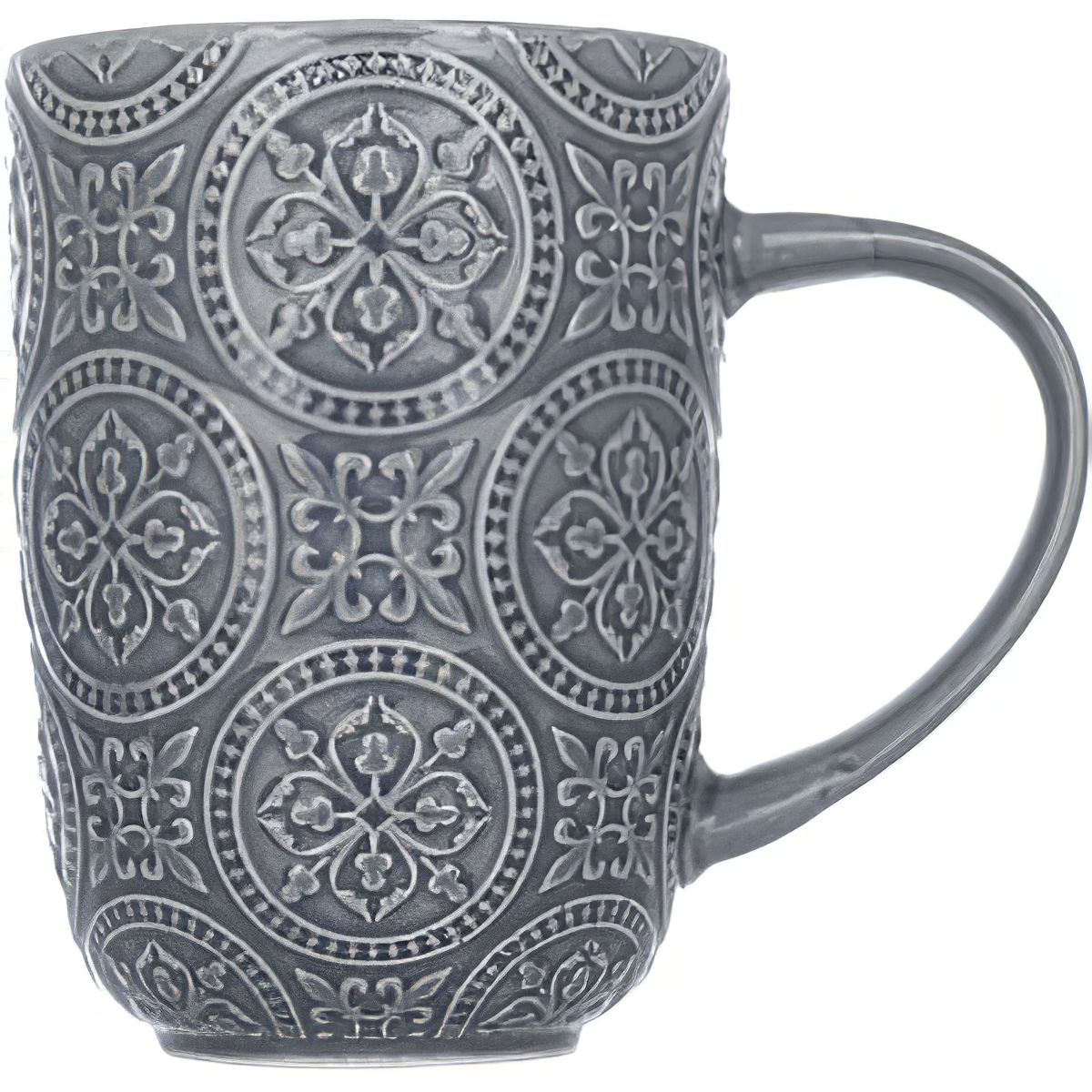Чашка Limited Edition Pattern 410 мл сіра (18478GR) - фото 1