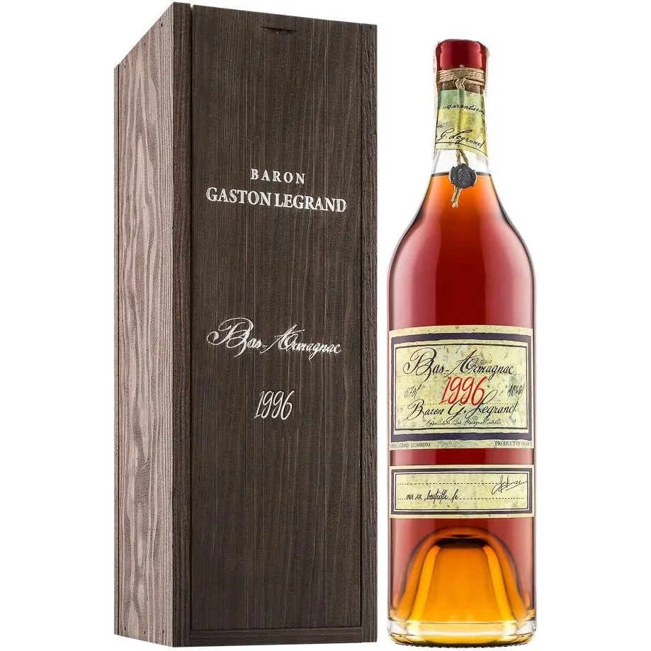 Grand Armagnac Barneau ブランデー Арманьяк Baron Gaston Legrand Bas Armagnac 1996, 40% 0.7 л у дерев
