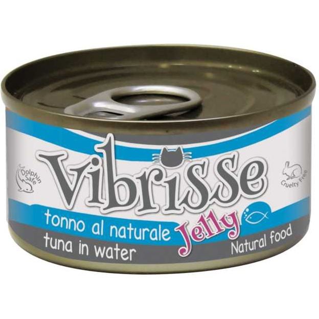 Влажный корм для кошек Vibrisse Jelly тунец в желе 70 г - фото 1