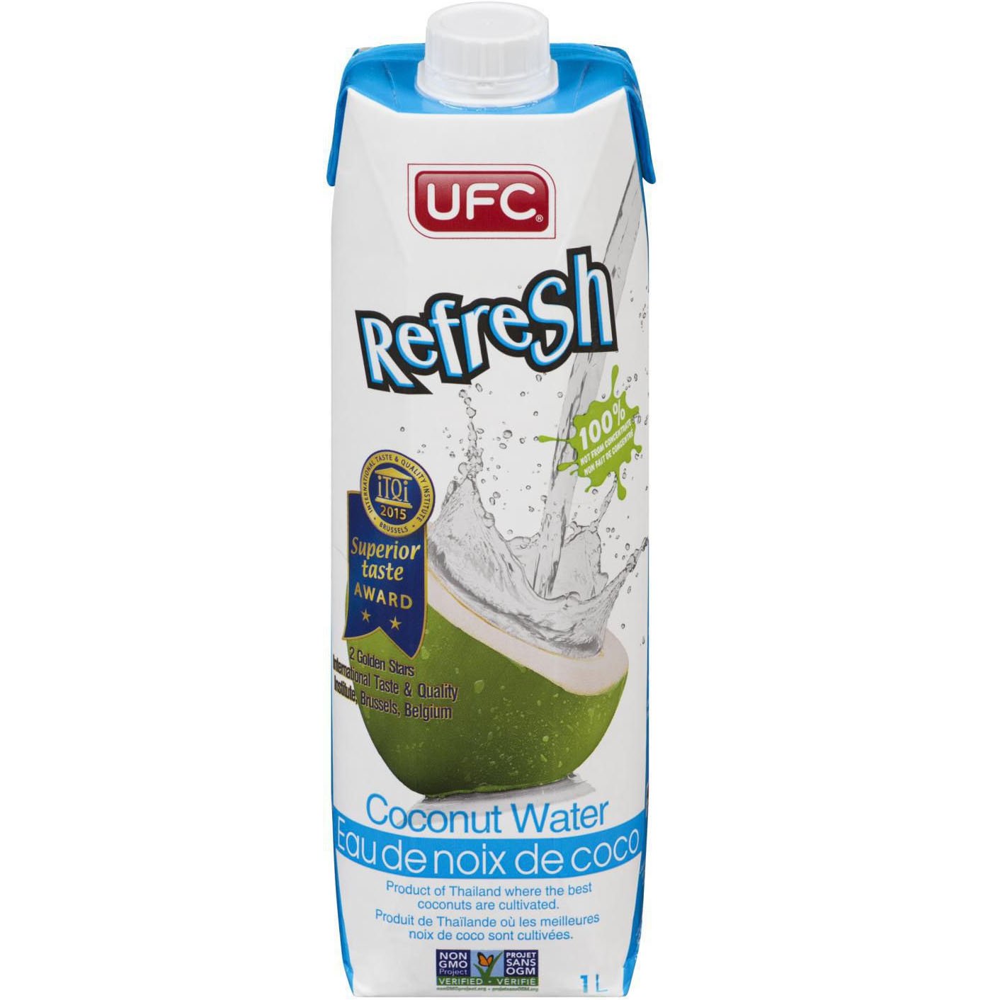 Вода кокосовая UFC Refresh 1 л (819774) - фото 1