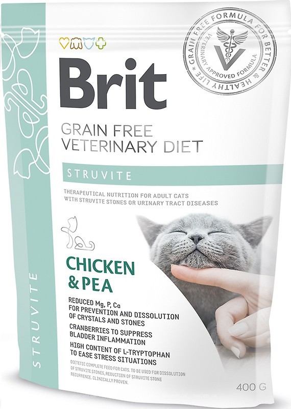 Сухий лікувальний корм для котів з надмірною вагою Brit GF Veterinary Diets Cat Obesity, 0.4 кг - фото 1