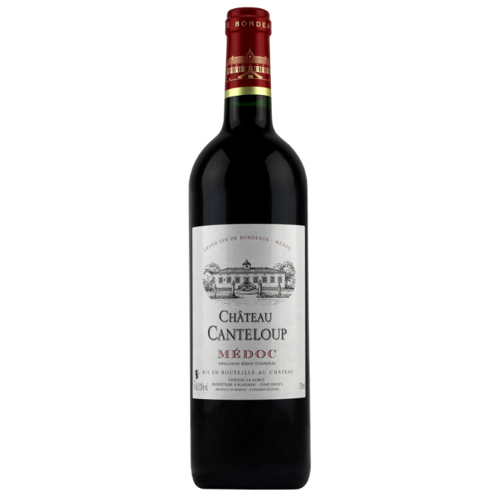 Вино Chateau Canteloup Medoc, червоне, сухе, 13,5%, 0,75 л (Q6551) - фото 1