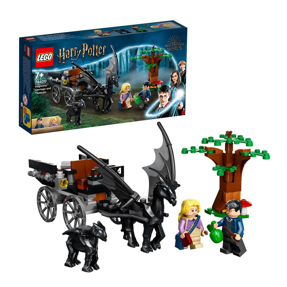 Конструктор LEGO Harry Potter Карета Хогвартса и Фестралы, 121 деталей (76400) - фото 3