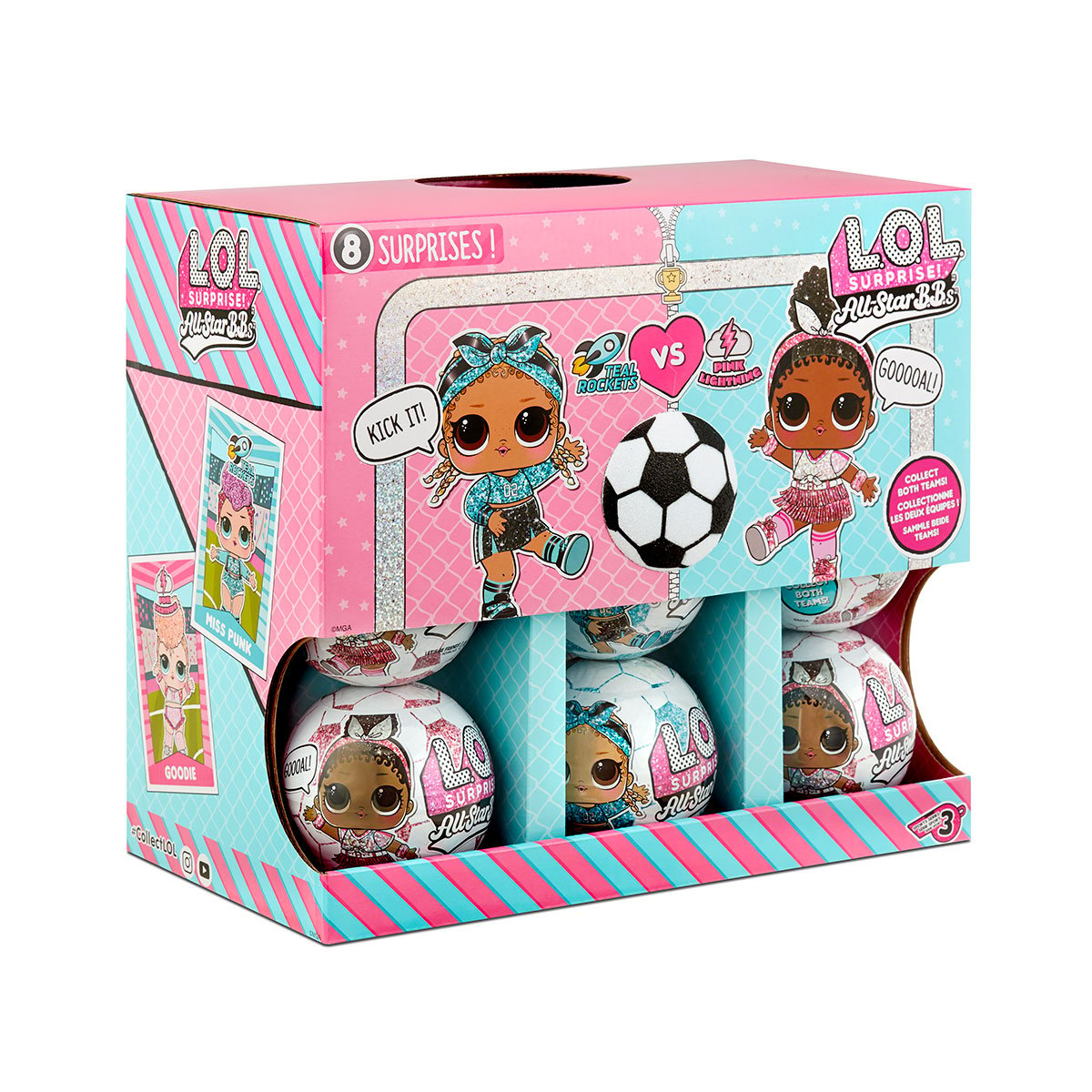 Ігровий набір з лялькою L.O.L. Surprise All-Star BBs S3 Футболістки, в асортименті (572 671) - фото 9