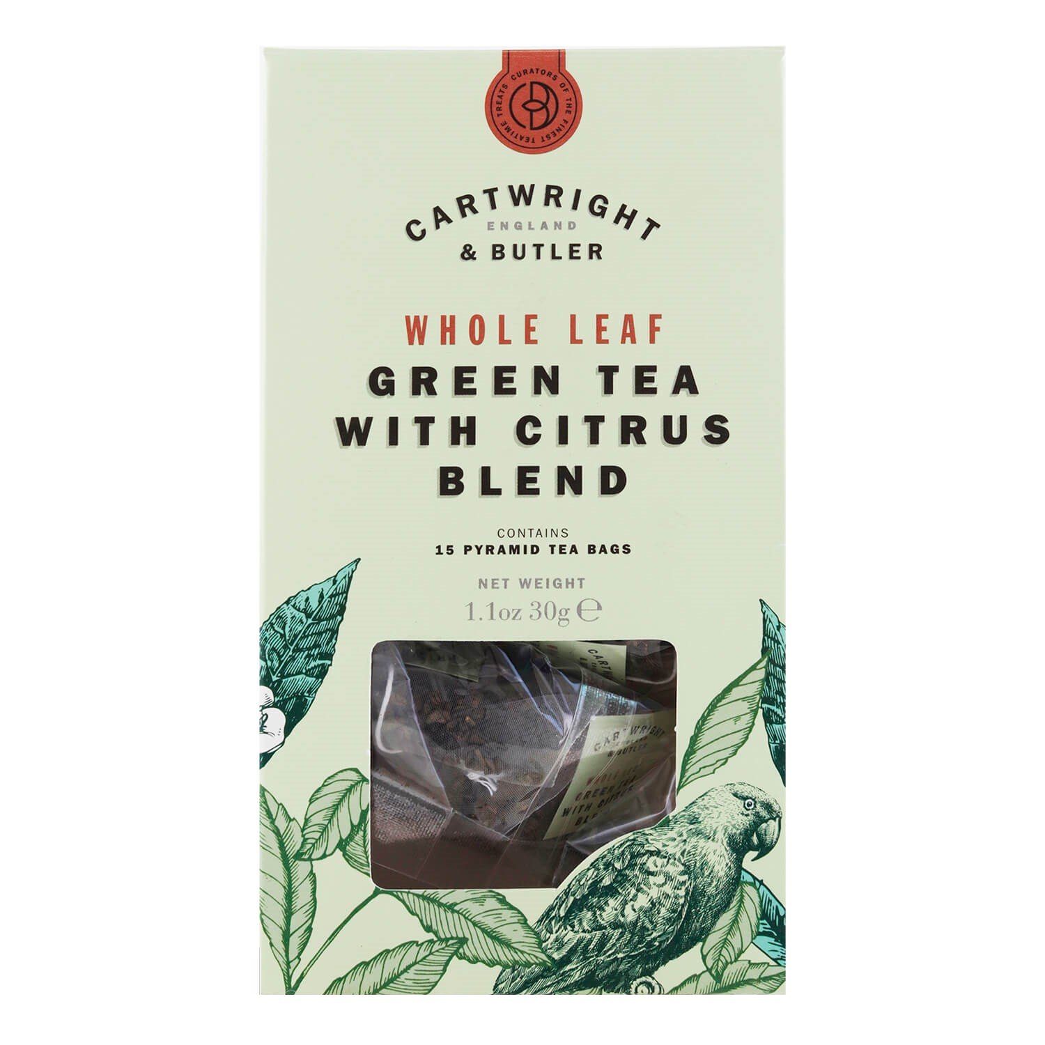 Чай зелений Cartwright & Butler з ароматом апельсина, в пакетиках, 15 шт. (882708) - фото 1