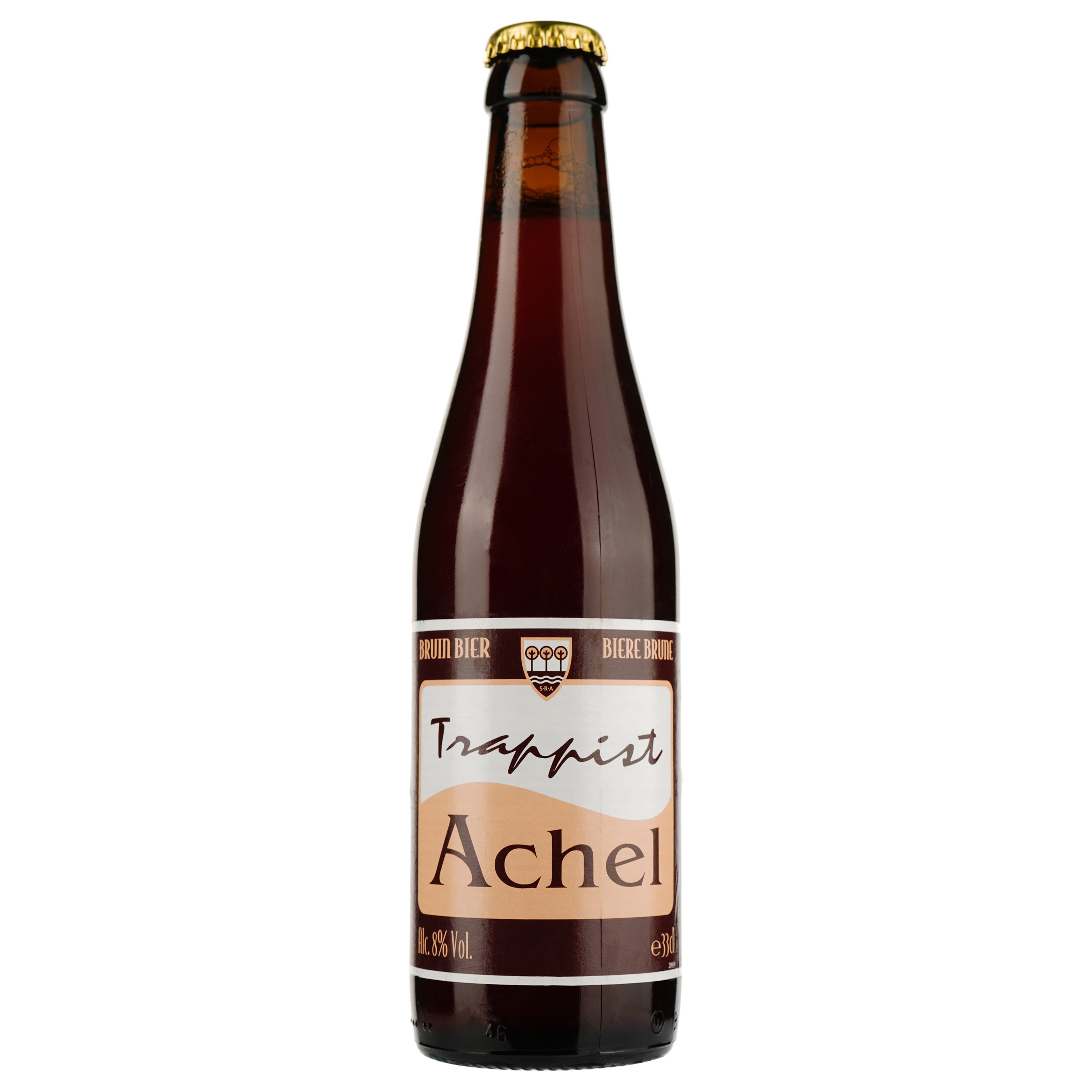 Пиво Achel Bruin, темне, нефільтроване, 8%, 0,33 л - фото 1