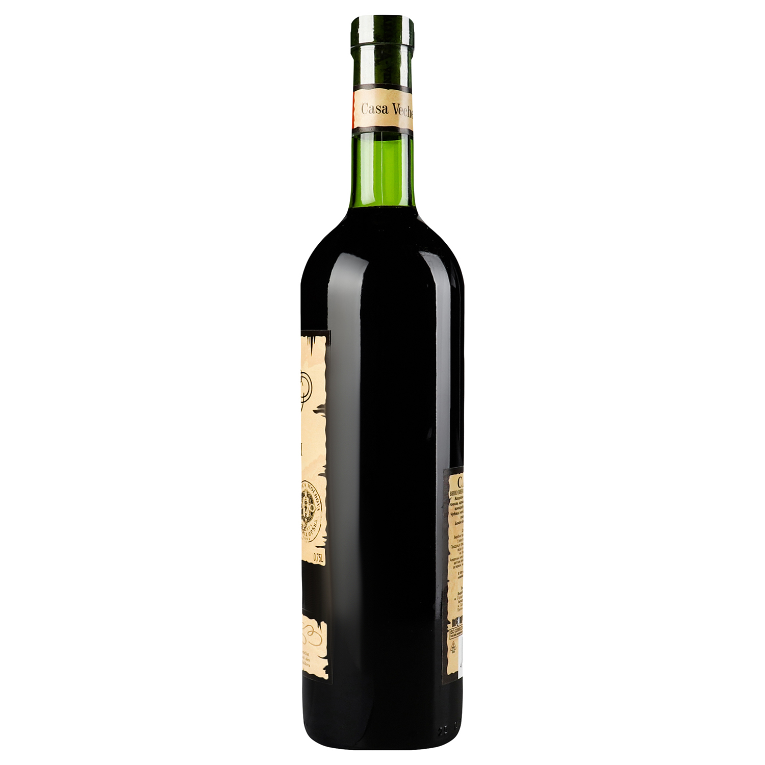 Вино Alianta vin Casa Veche Saperavi, красное, сухое, 9-11% , 0,75 л (248758) - фото 2