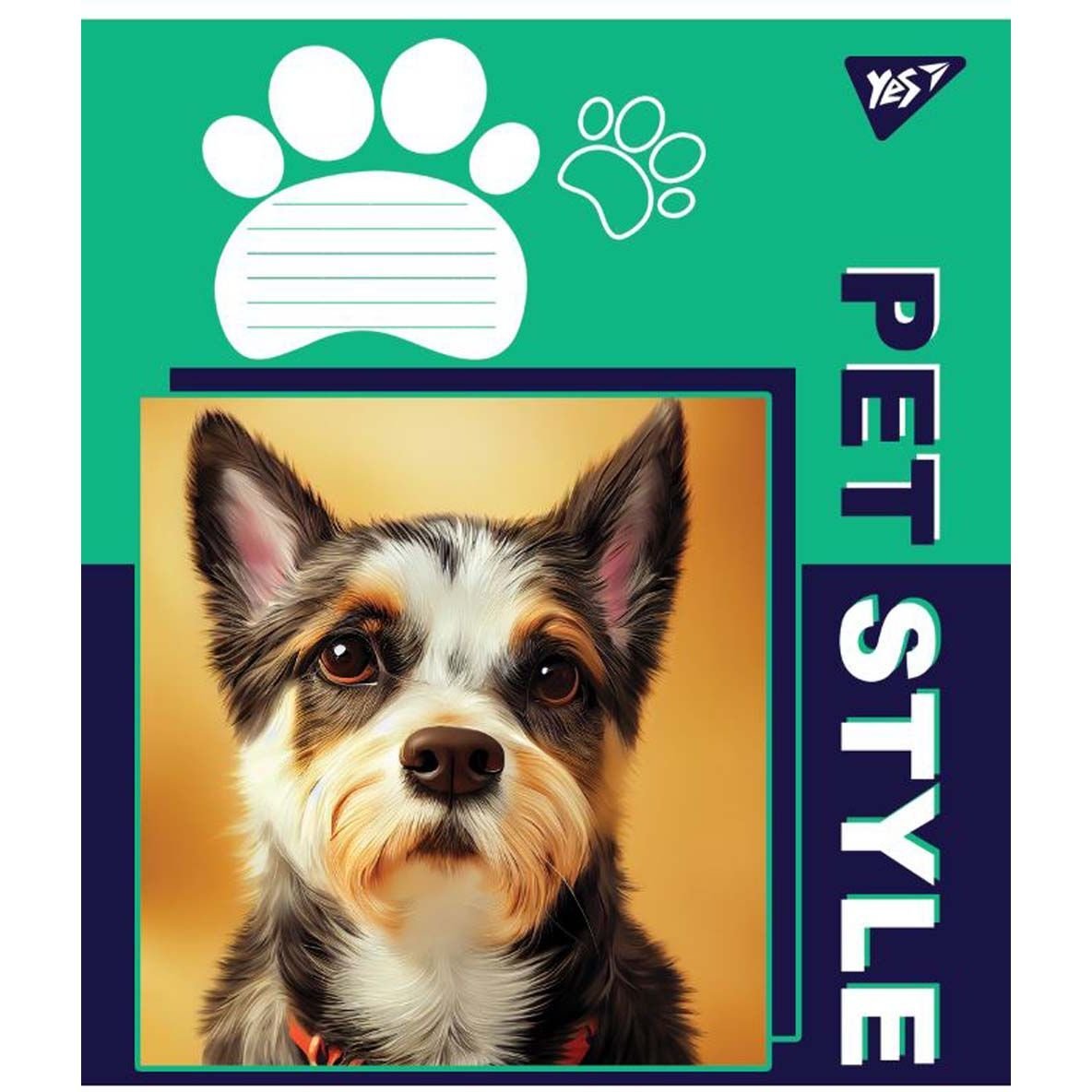 Тетрадь общая Yes Pet Style, А5, в косую линию, 12 листов (766310) - фото 5
