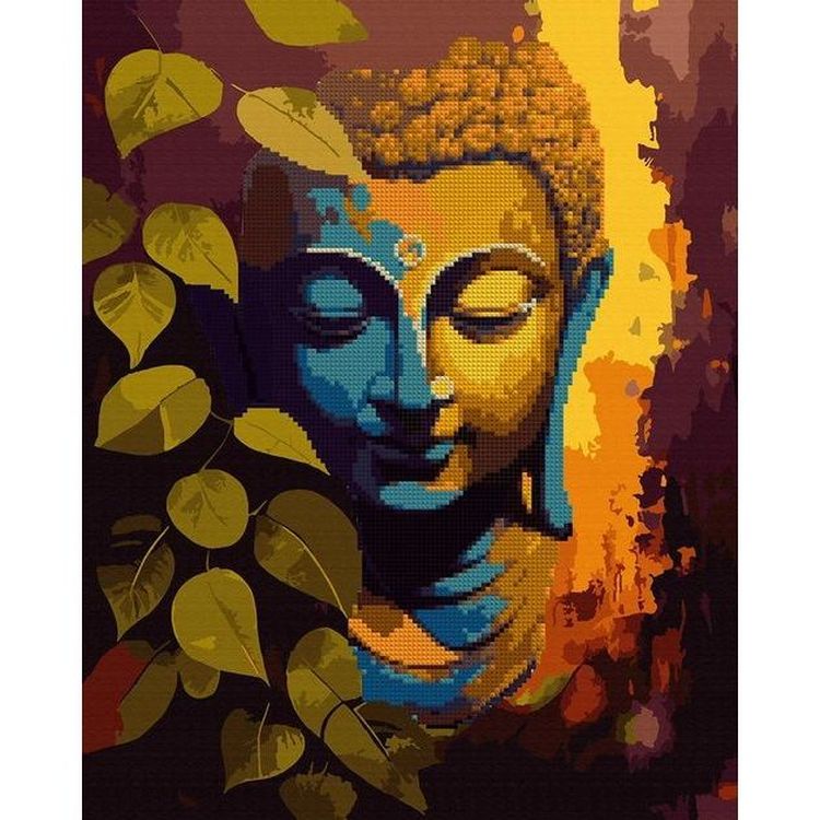 Картина по номерам Santi с алмазной мозаикой Будда 40х50 см - фото 1