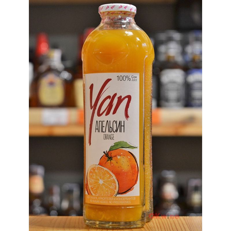 Сок Yan апельсиновый без сахара 930 мл - фото 2