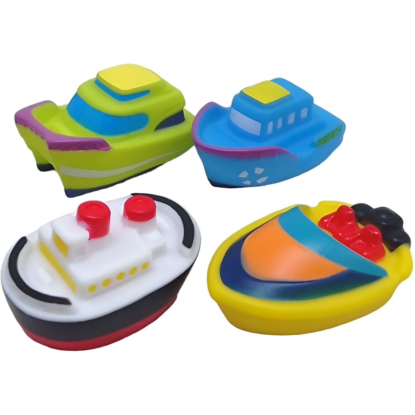 Набор игрушек для купания Bibi Toys Кораблики 4 шт. (760783BT) - фото 1