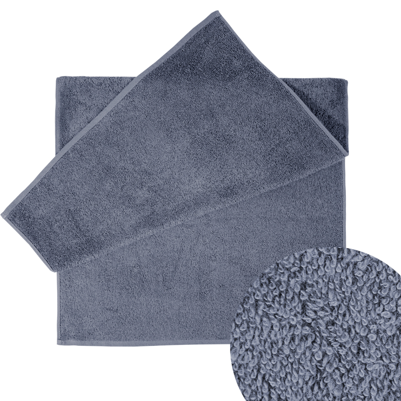 Полотенце махровое Ярослав, 140х70 см, серый (37633_т.сірий) - фото 1