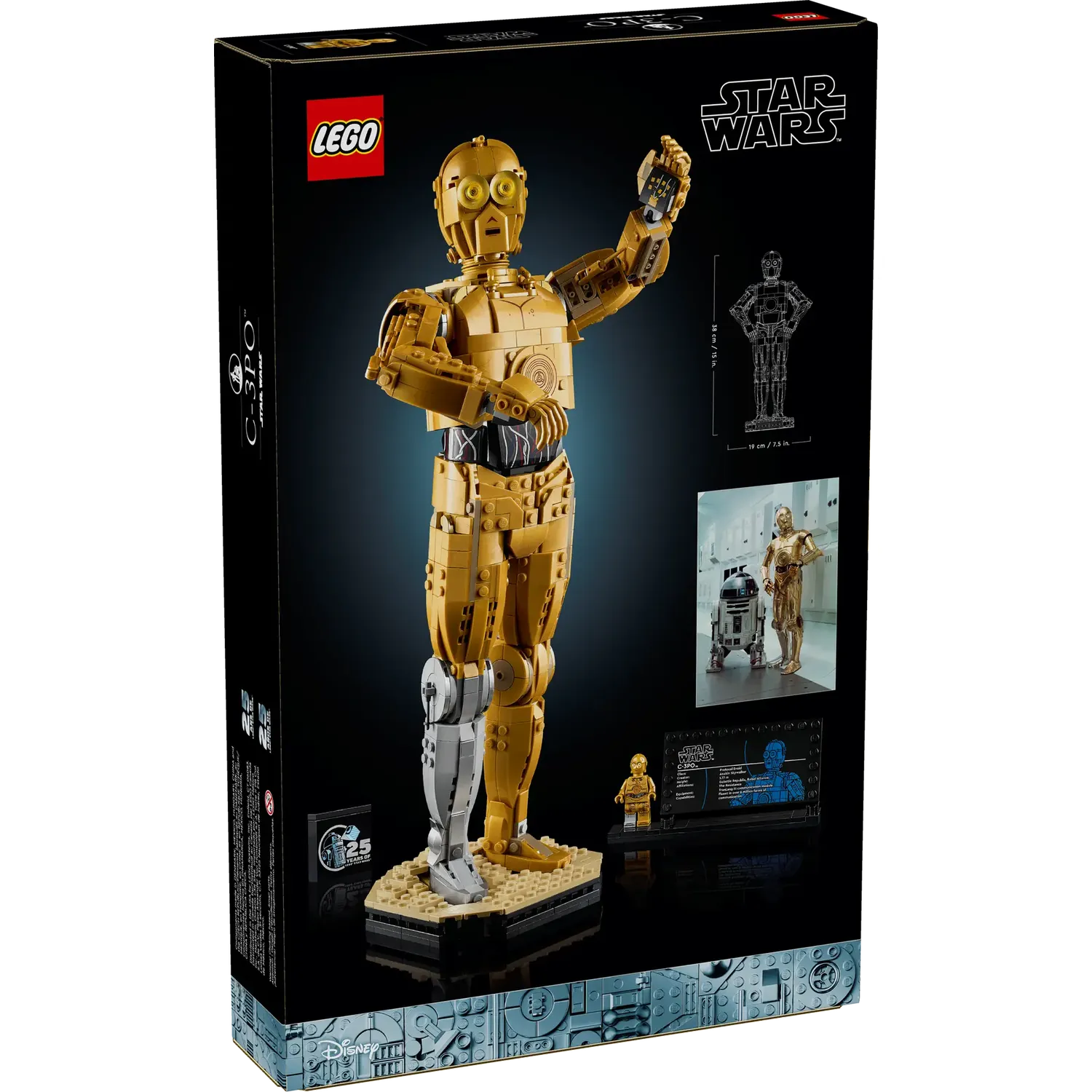 Конструктор LEGO Star Wars C-3PO 1138 деталей (75398) - фото 8