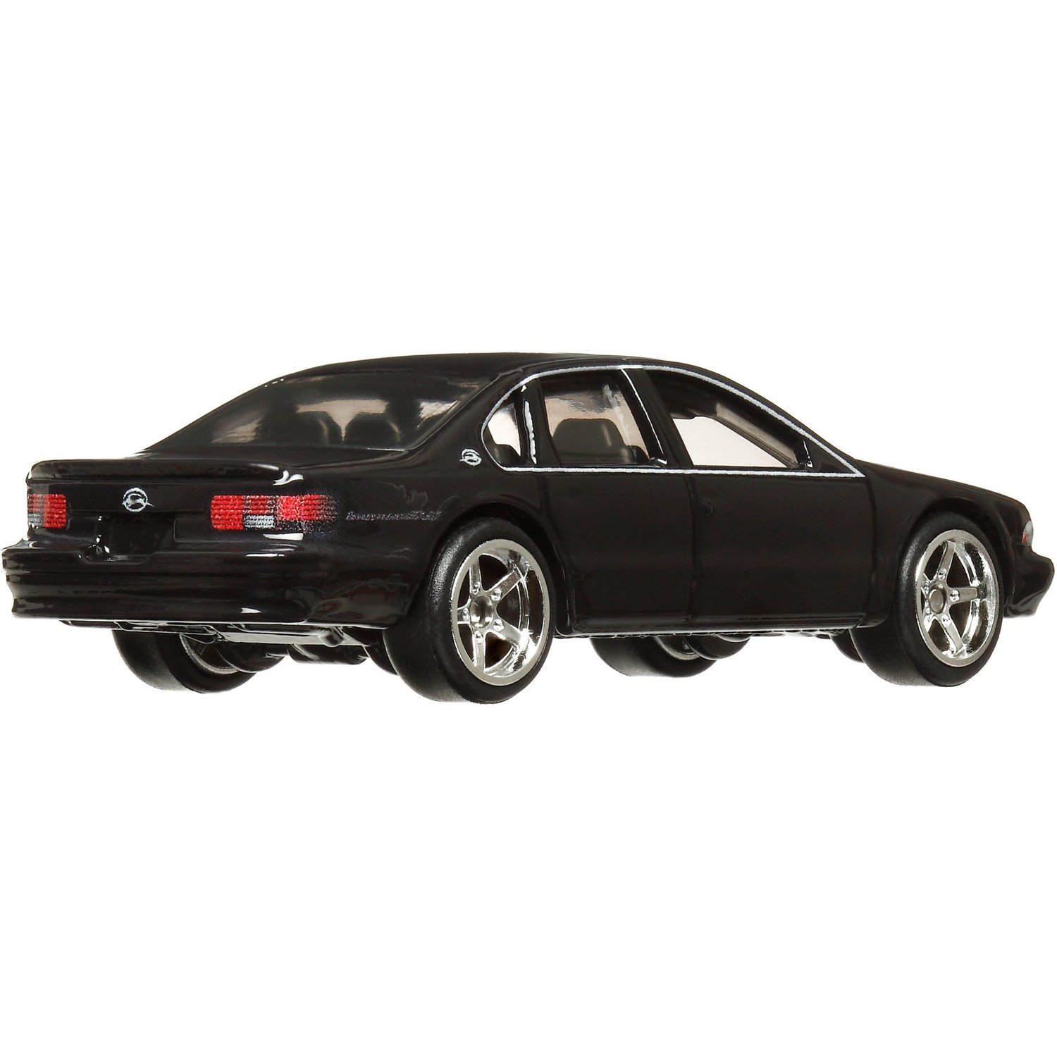 Коллекционная модель машинки Hot Wheels Премиальные автомобили '96 Chevy Impala SS черная (GJT68/HKF20) - фото 3