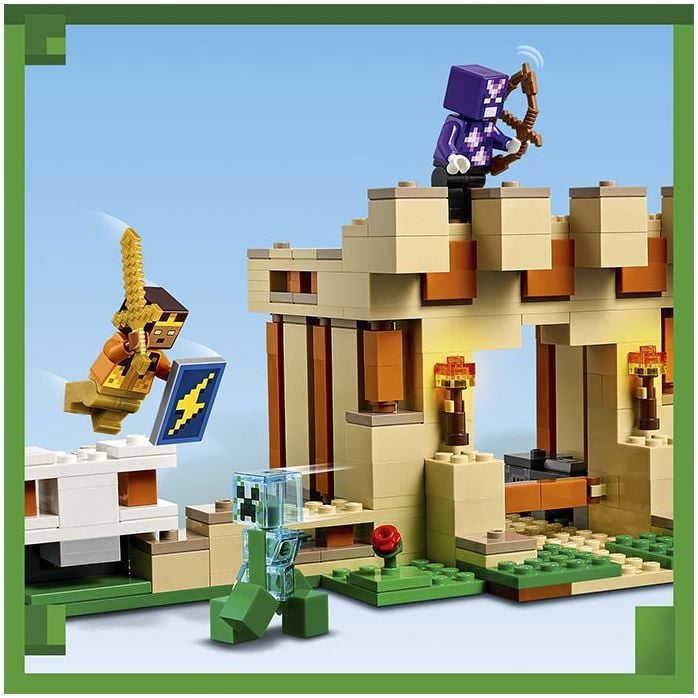 Конструктор LEGO Minecraft Крепость Железный Голем, 868 деталей (21250) - фото 9