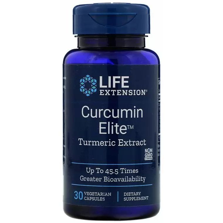 Екстракт куркуми Life Extension Curcumin Elite Turmeric Extract 30 капсул - фото 1