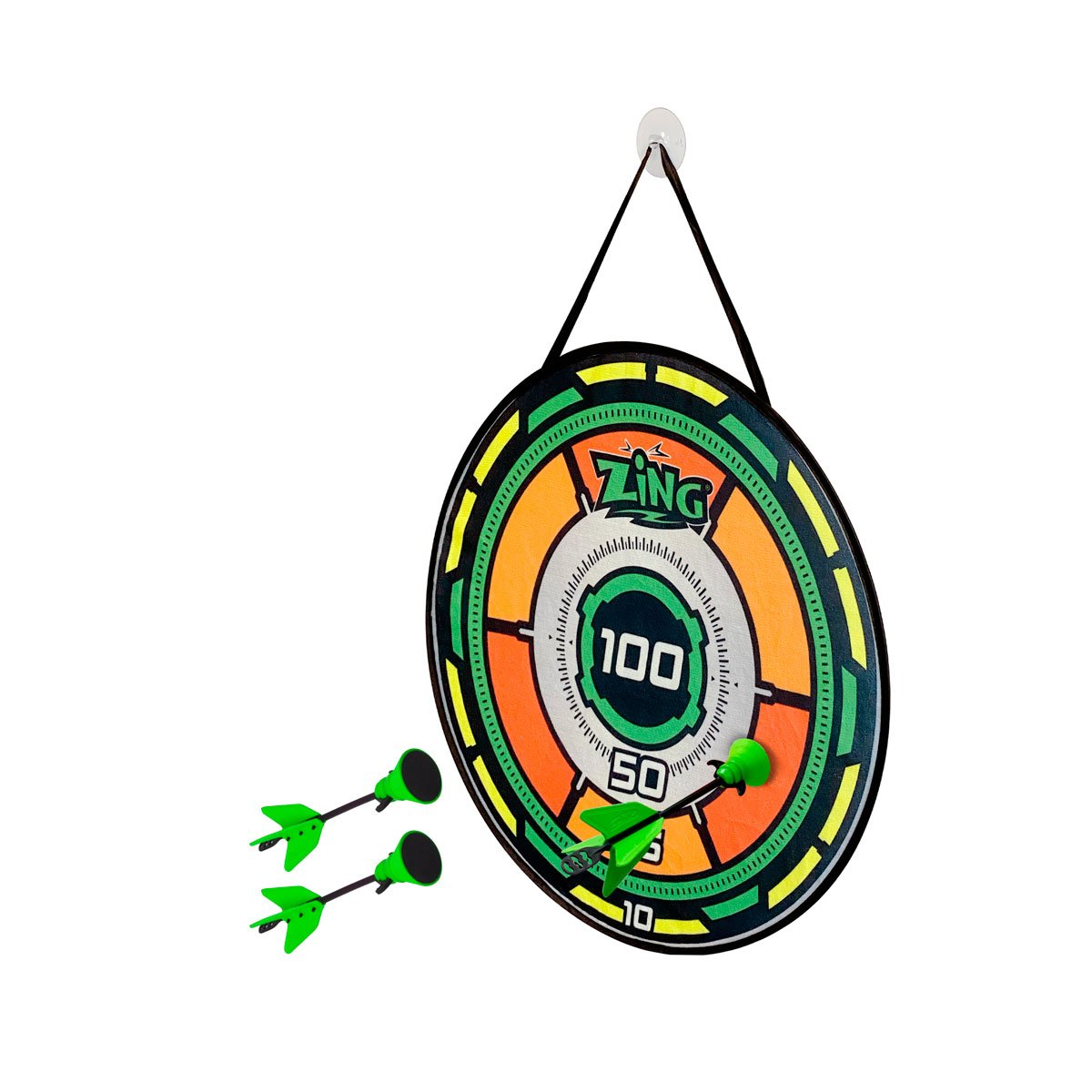 Игрушечный лук Zing Air Storm Bullz Eye, с мишенью, зеленый (AS200G) - фото 2