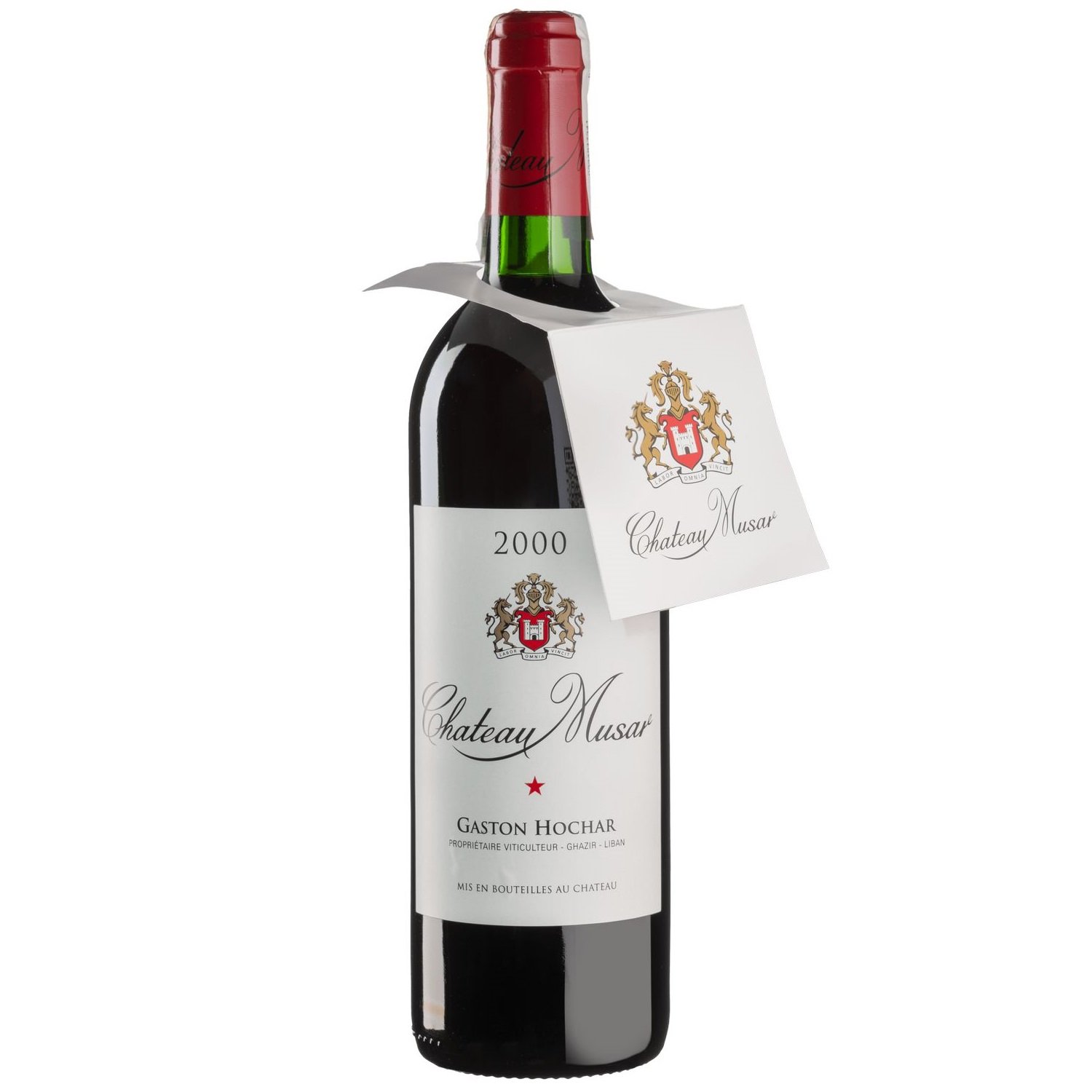Вино Chateau Musar Red 2000, красное, сухое, 0,75 л - фото 1