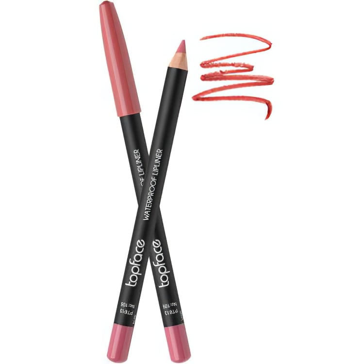 Карандаш для губ TopFace Waterproof Lipliner водостойкий PT613 тон 105 1.14 г - фото 1